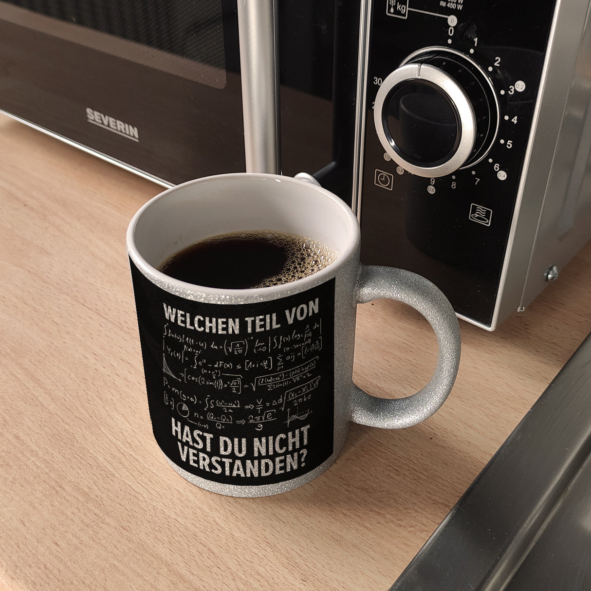 Welchen Teil von… hast du nicht verstanden Mathematische Formel Kaffeebecher