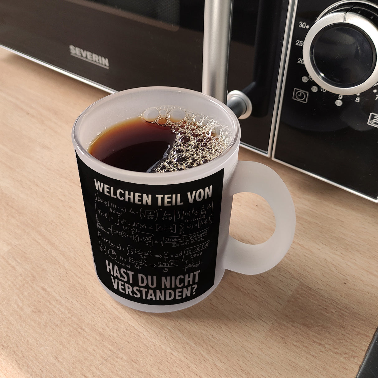 Welchen Teil von… hast du nicht verstanden Mathematische Formel Kaffeebecher