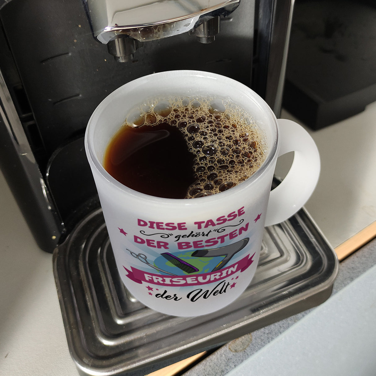 Beste Friseurin der Welt Kaffeebecher