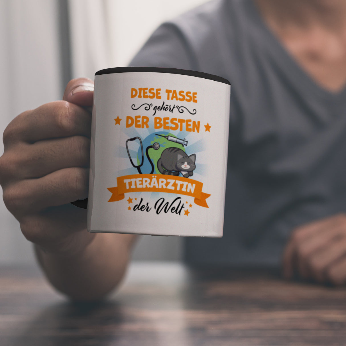 Beste Tierärztin der Welt Kaffeebecher