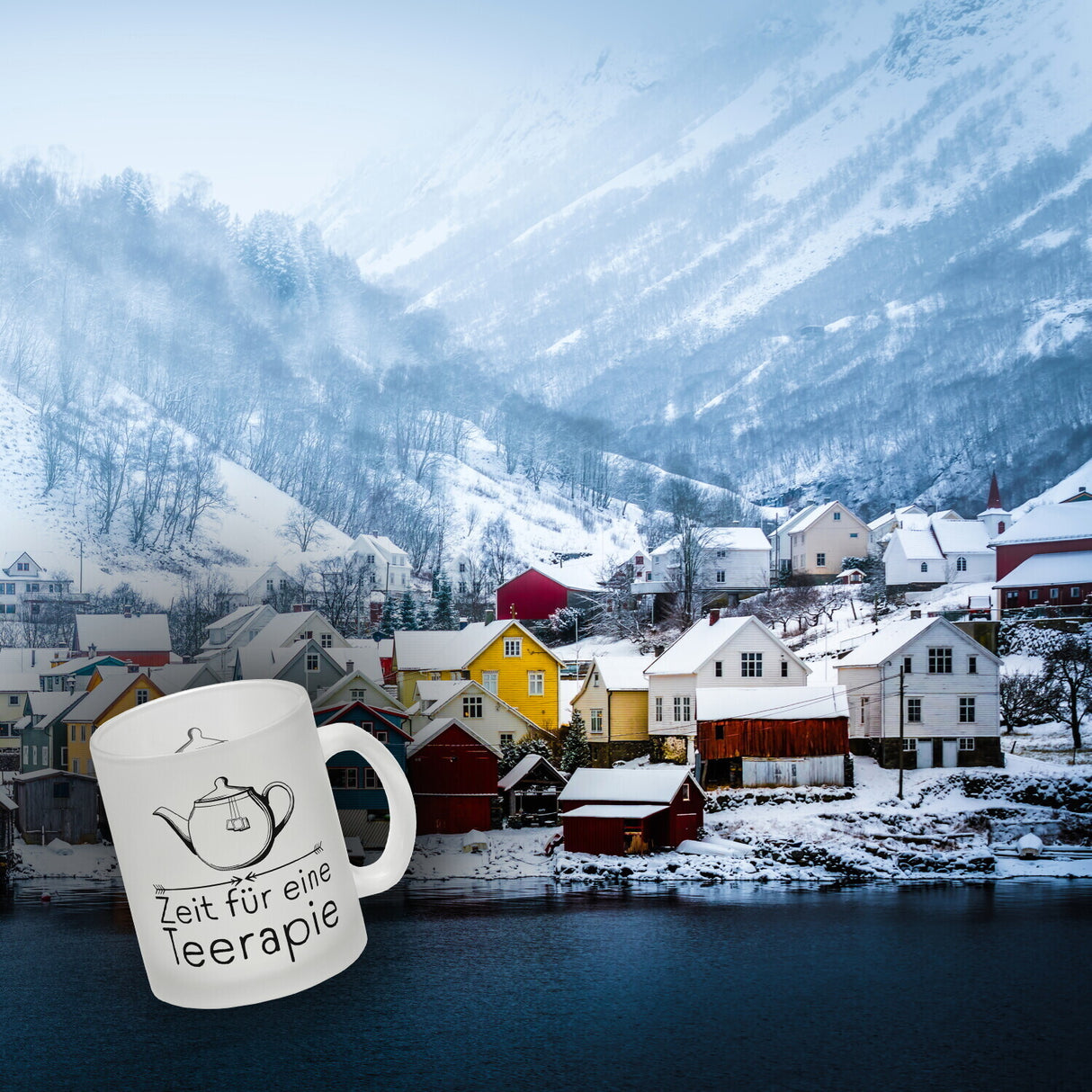 Zeit für eine Teerapie Kaffeebecher
