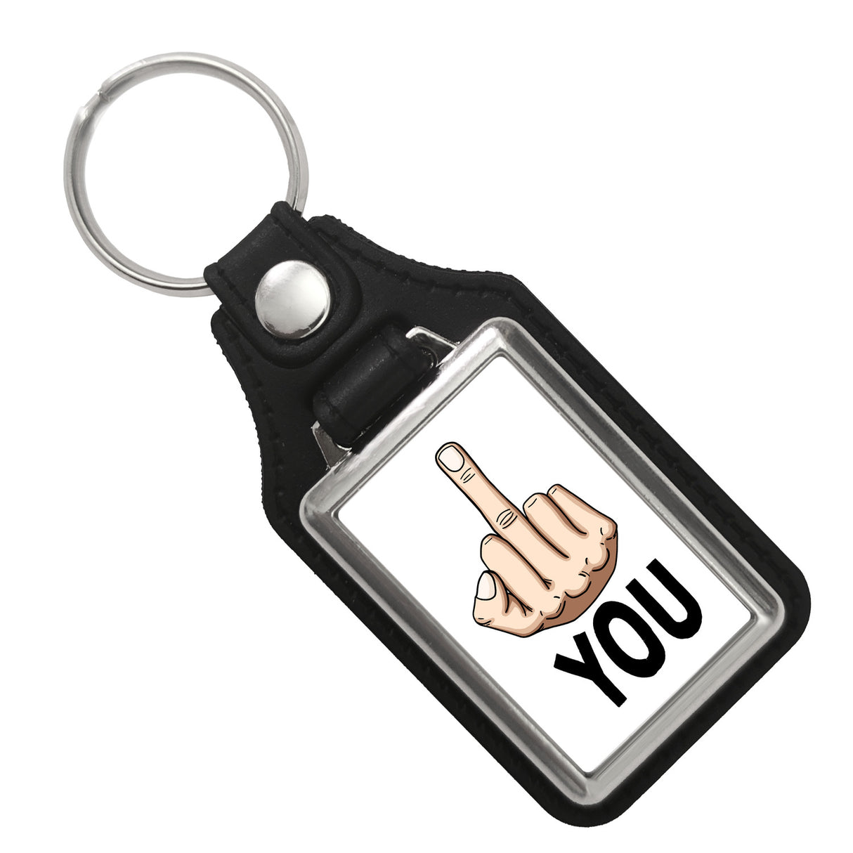 Fuck you Schlüsselanhänger mit Mittelfinger