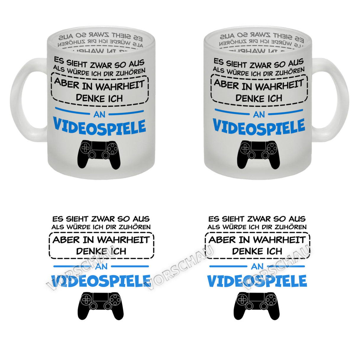 In Wahrheit denke ich an Alpakas Kaffeebecher