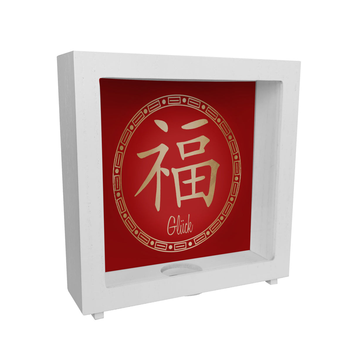 Chinesisches Zeichen für Glück Spardose