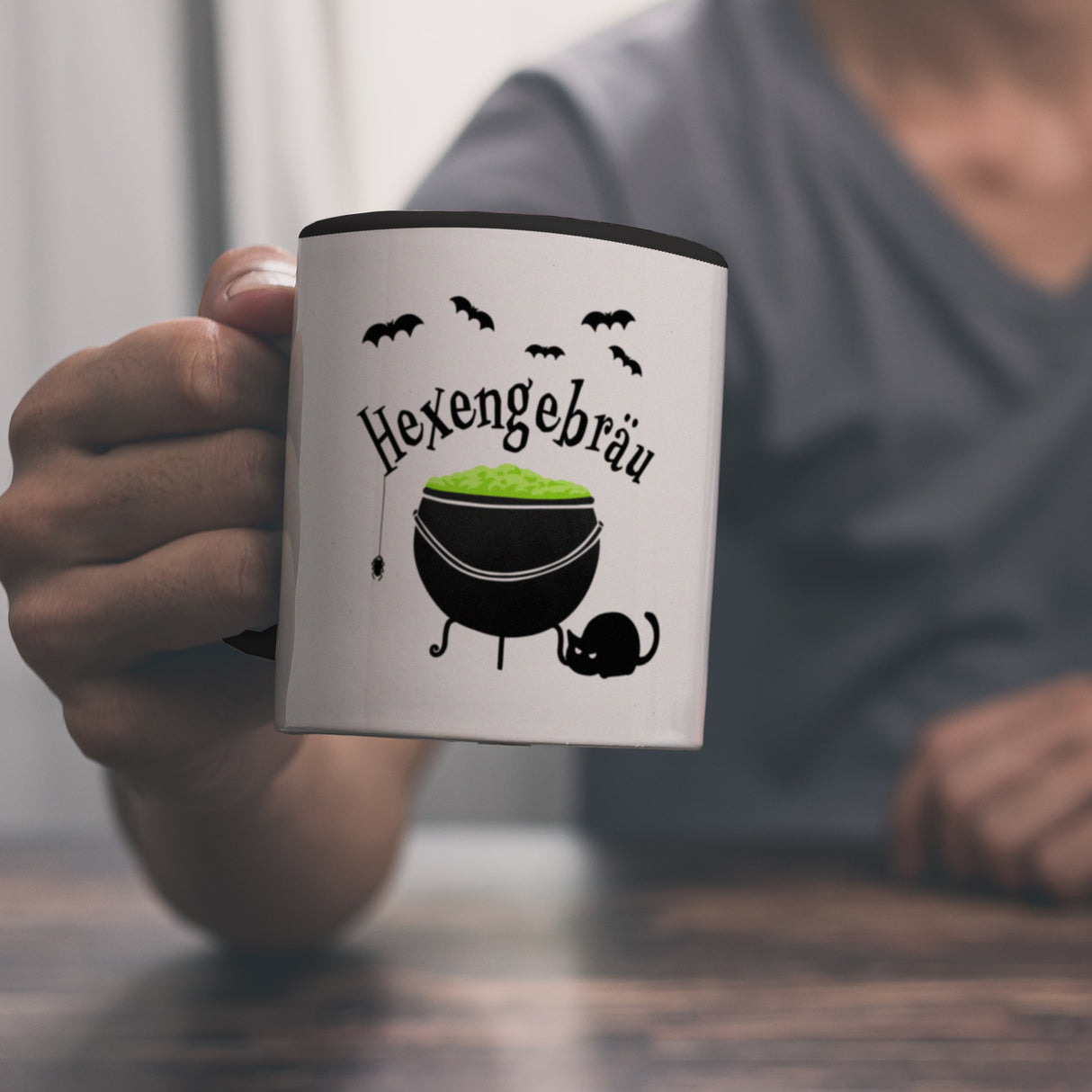 Hexengebräu Kaffeebecher für Halloween