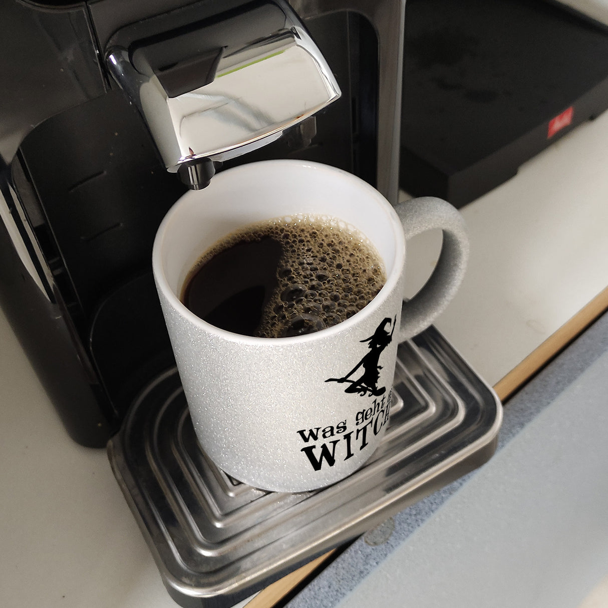 Was geht ab Witch Kaffeebecher mit Hexe