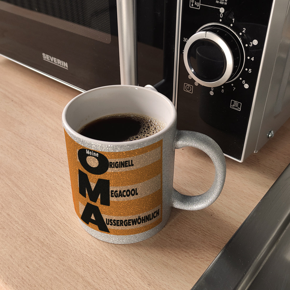 Meine Oma - Originell Megacool Außergewöhnlich Kaffeebecher in orange