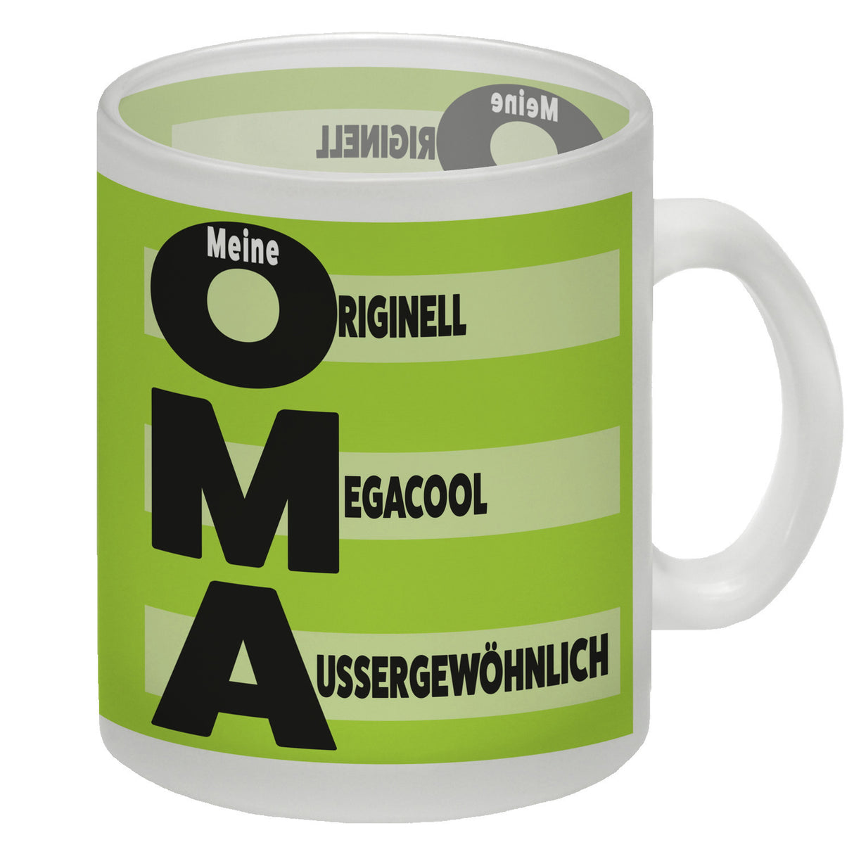 Meine Oma - Originell Megacool Außergewöhnlich Kaffeebecher in orange