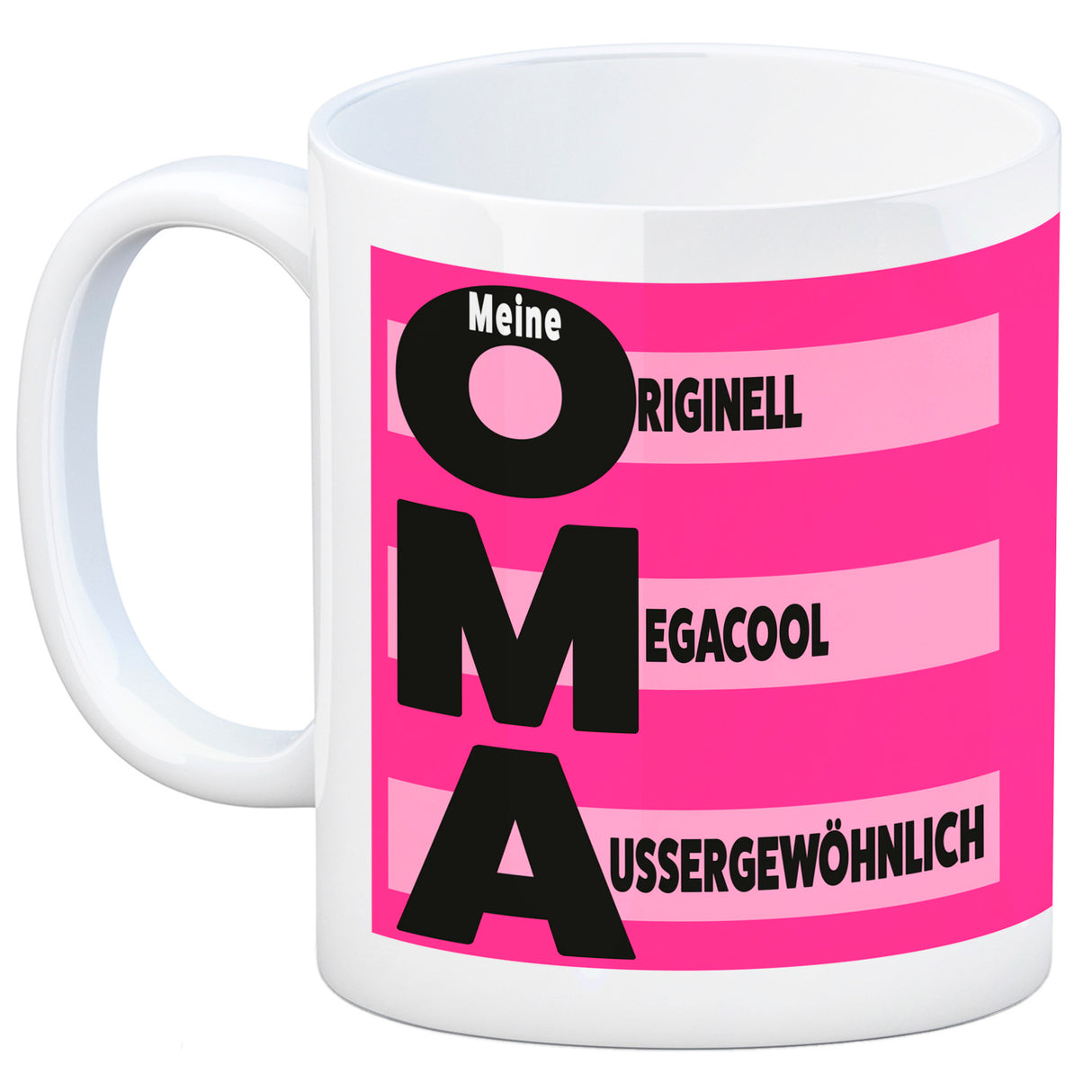 Meine Oma - Originell Megacool Außergewöhnlich Kaffeebecher in orange