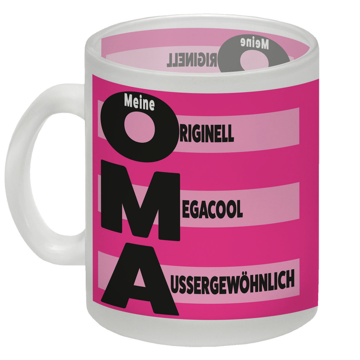 Meine Oma - Originell Megacool Außergewöhnlich Kaffeebecher in orange
