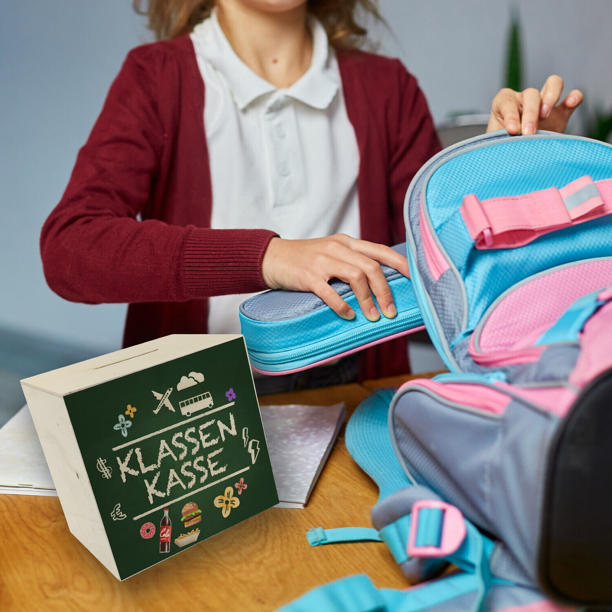 Klassenkasse für die Schule Spardose