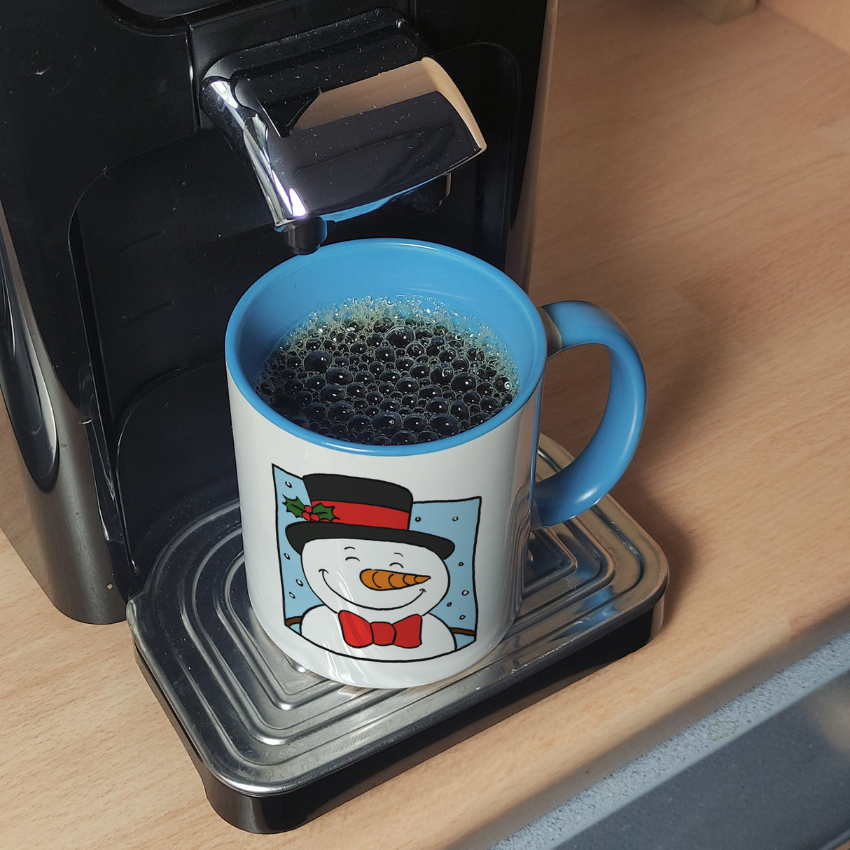 Schneemann & Pinguin Kaffeebecher