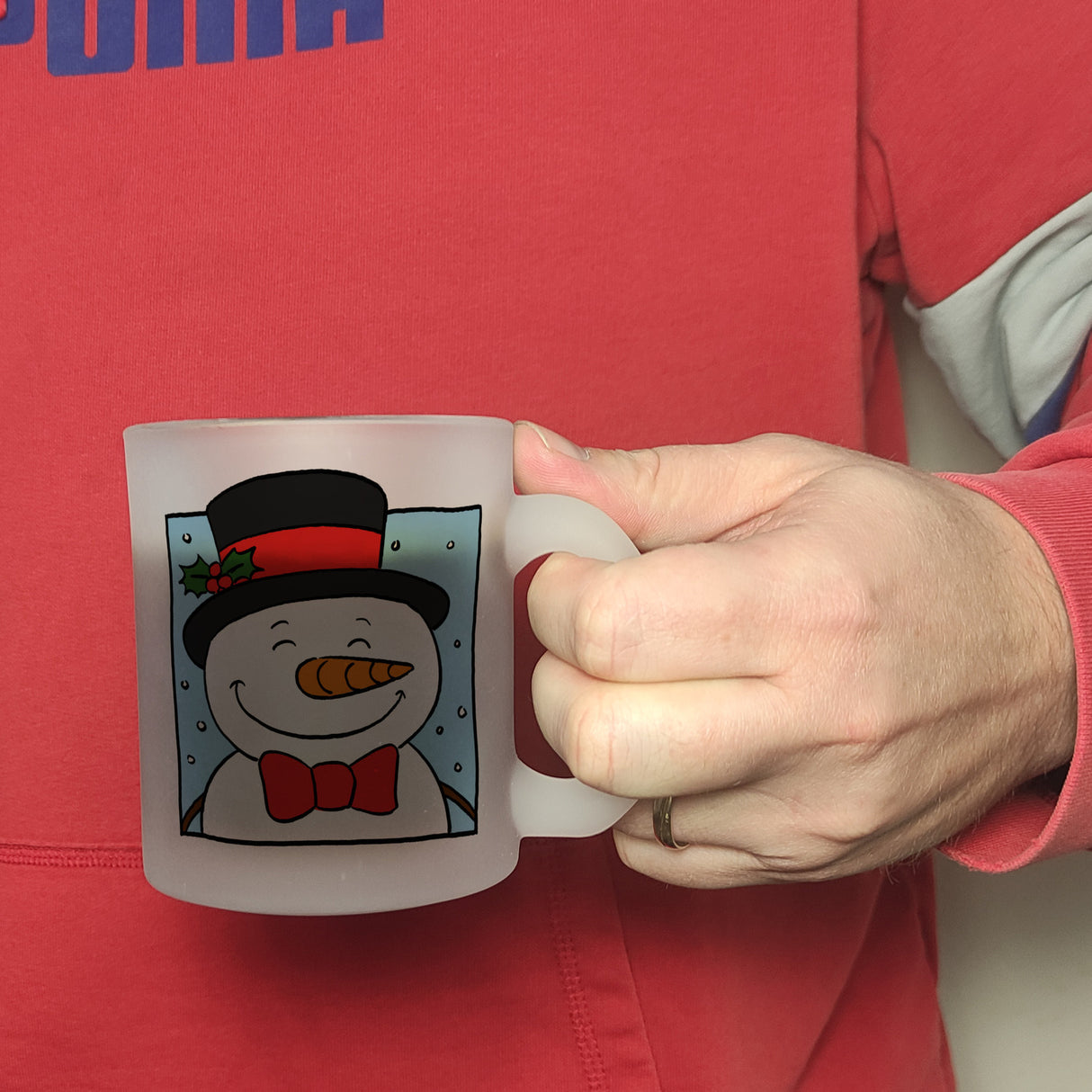 Schneemann & Pinguin Kaffeebecher