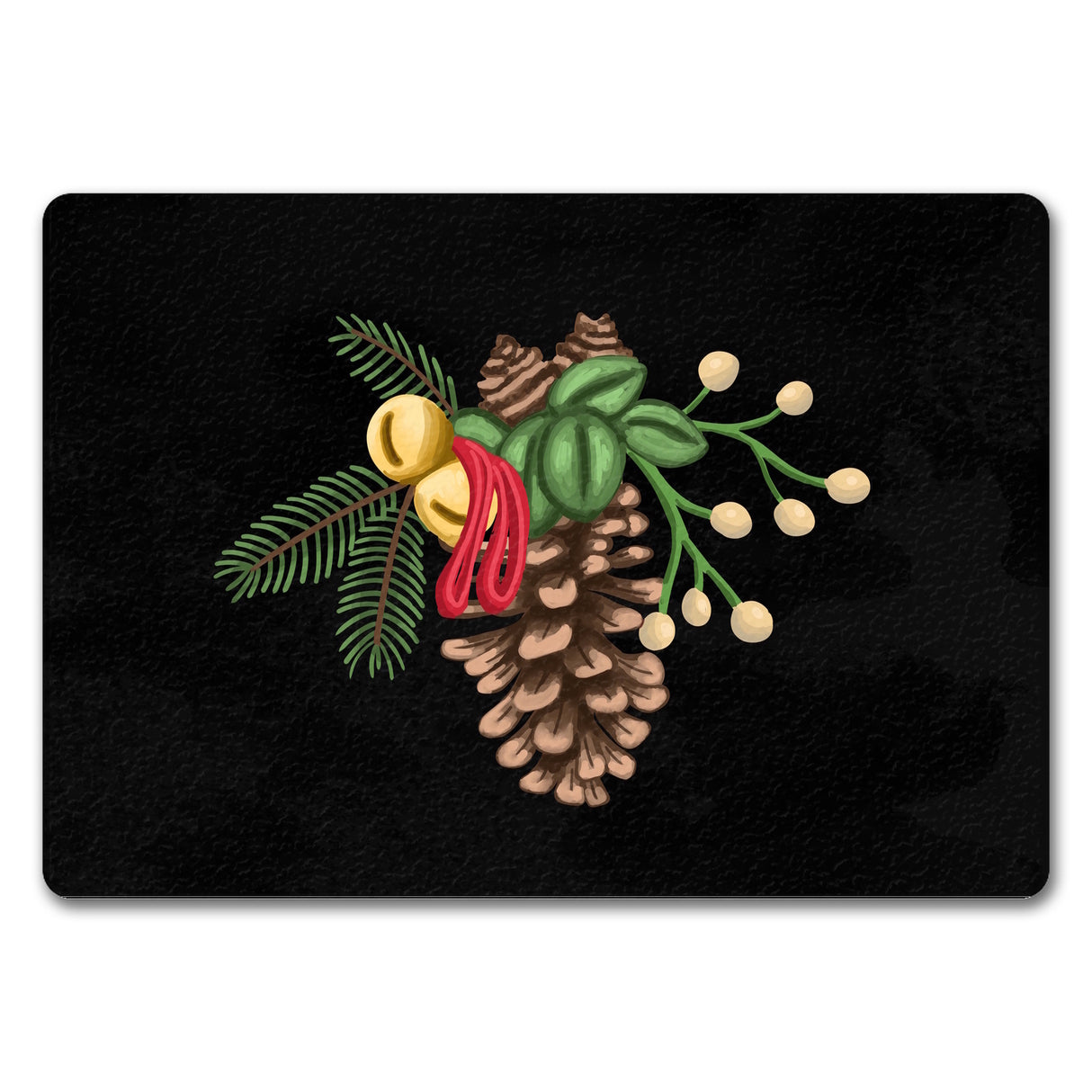 Tannenzapfen Weihnachtsdekoration Fußmatte