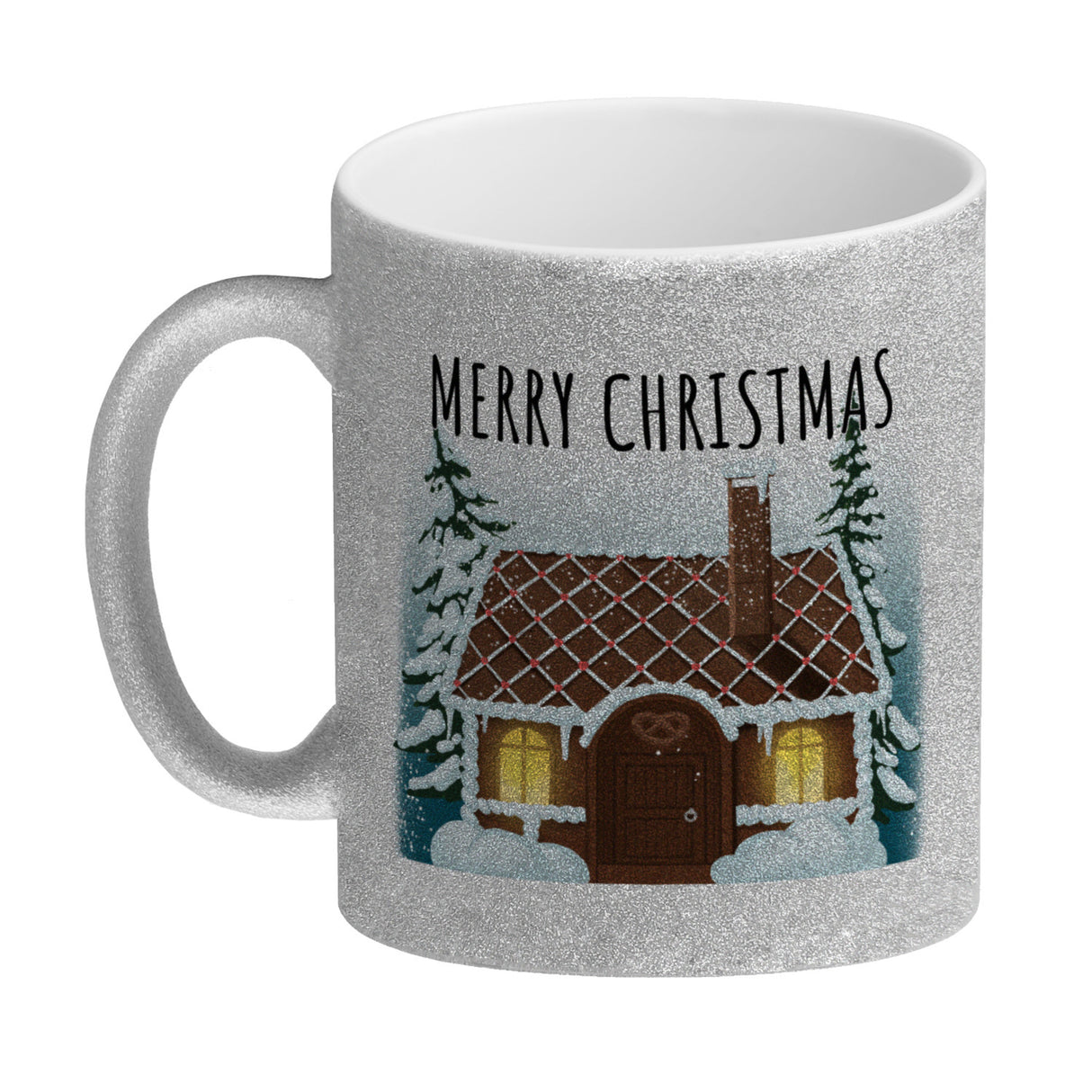Merry Christmas Lebkuchenhaus Kaffeebecher