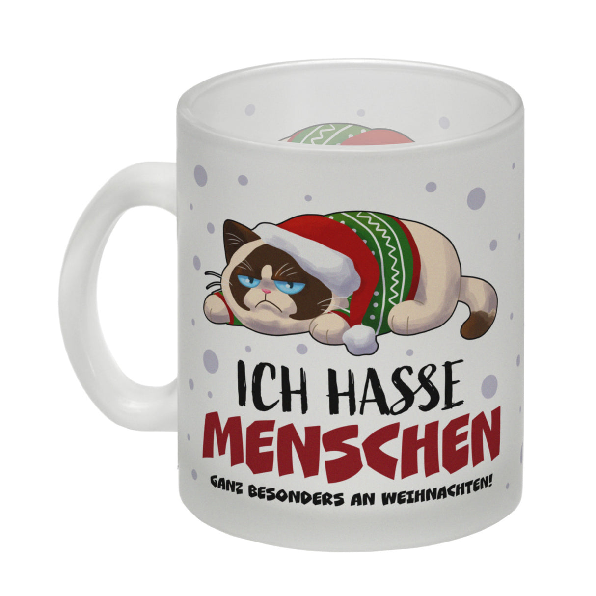Ich hasse Menschen – ganz besonders an Weihnachten Kaffeebecher