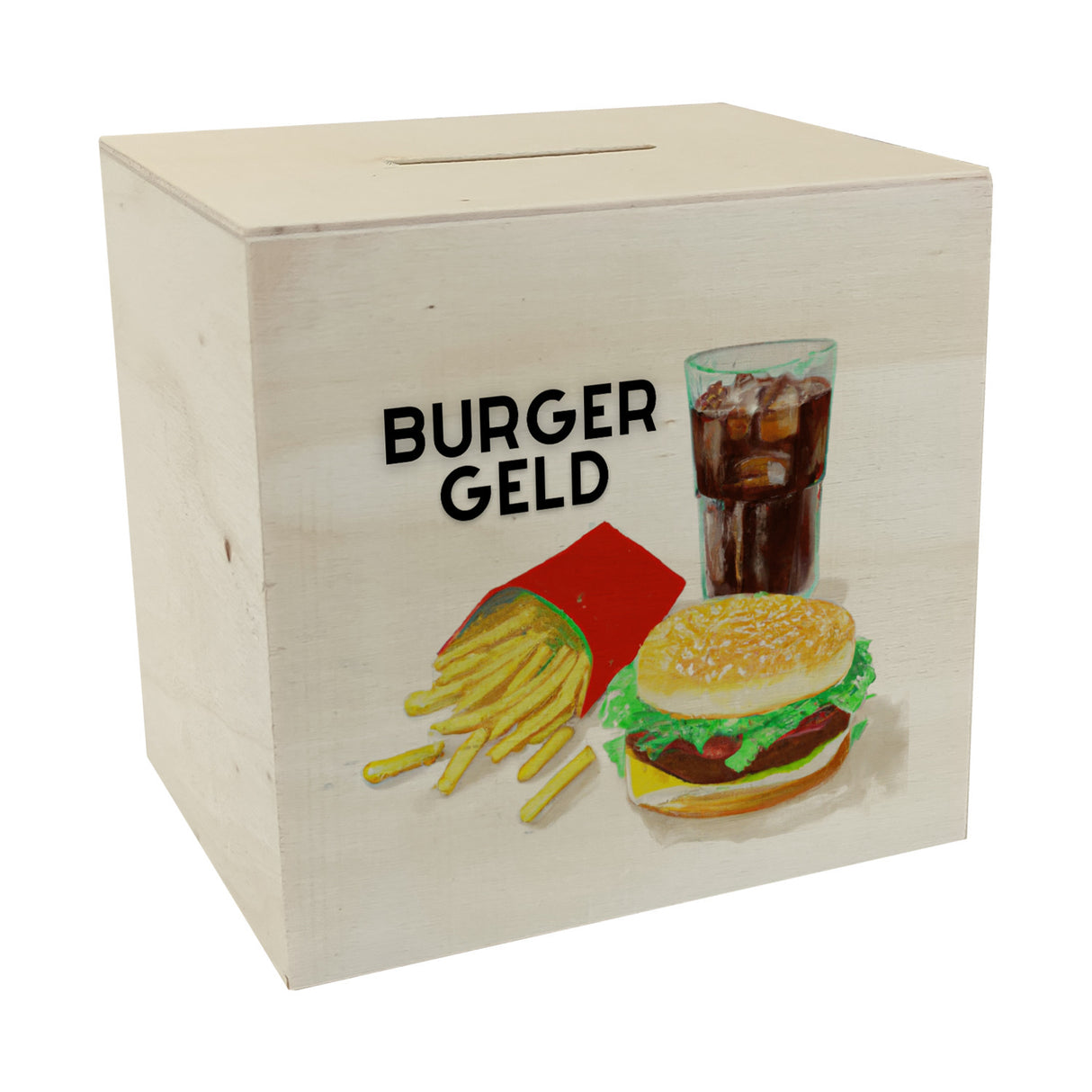 Burgergeld Spardose