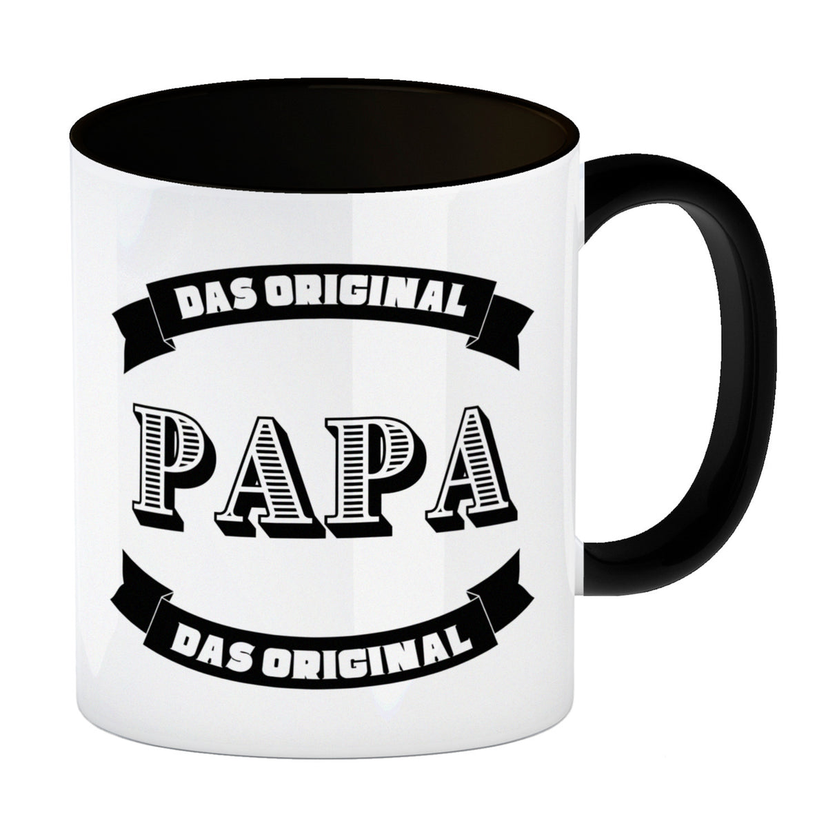 Papa Kaffeebecher mit Spruch Papa Das Original