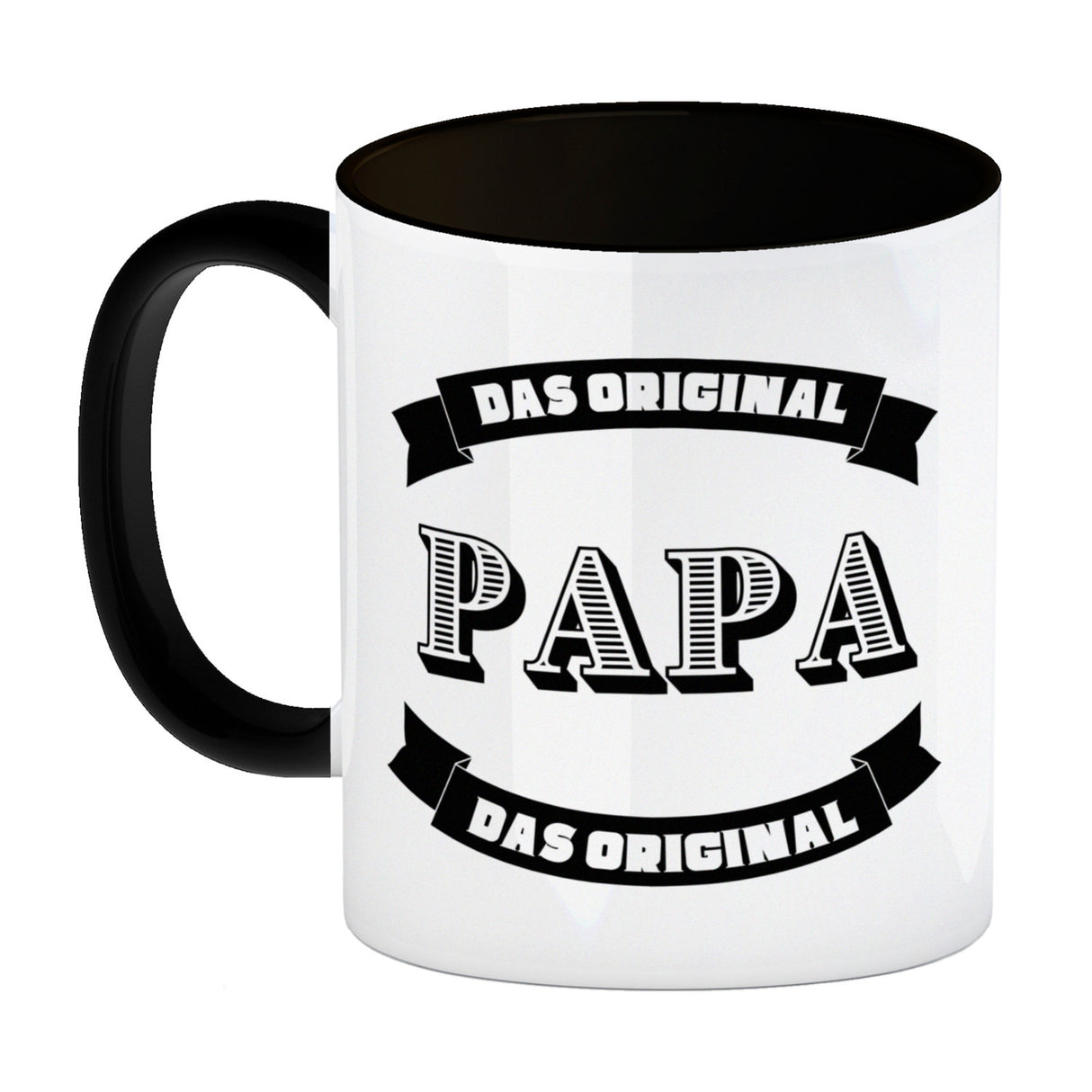 Papa Kaffeebecher mit Spruch Papa Das Original