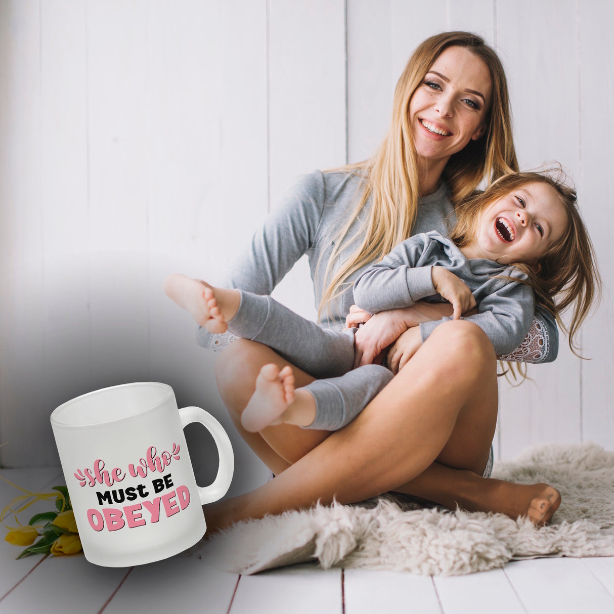 She who must be obeyed Kaffeebecher mit Spruch