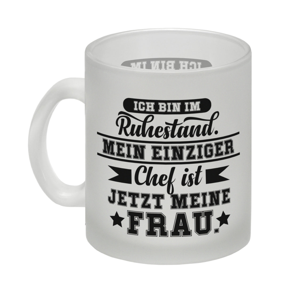 Rente Kaffeebecher eine lustige Tasse für den Kaffee am Morgen