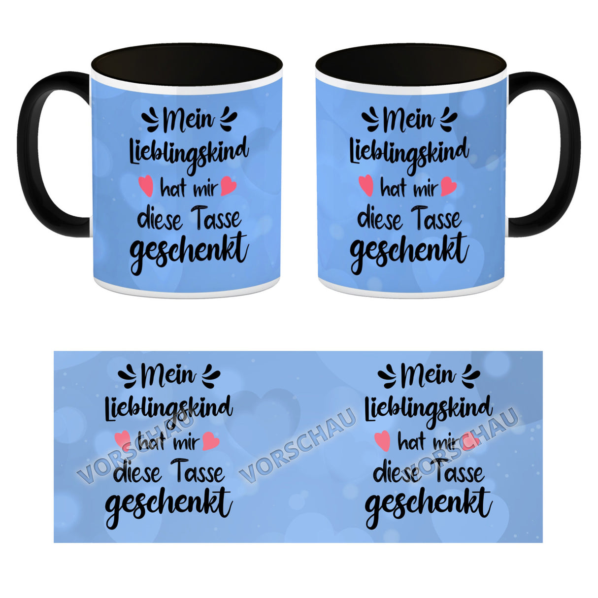 Lieblingskind Kaffeebecher zum Mutter und Vatertag
