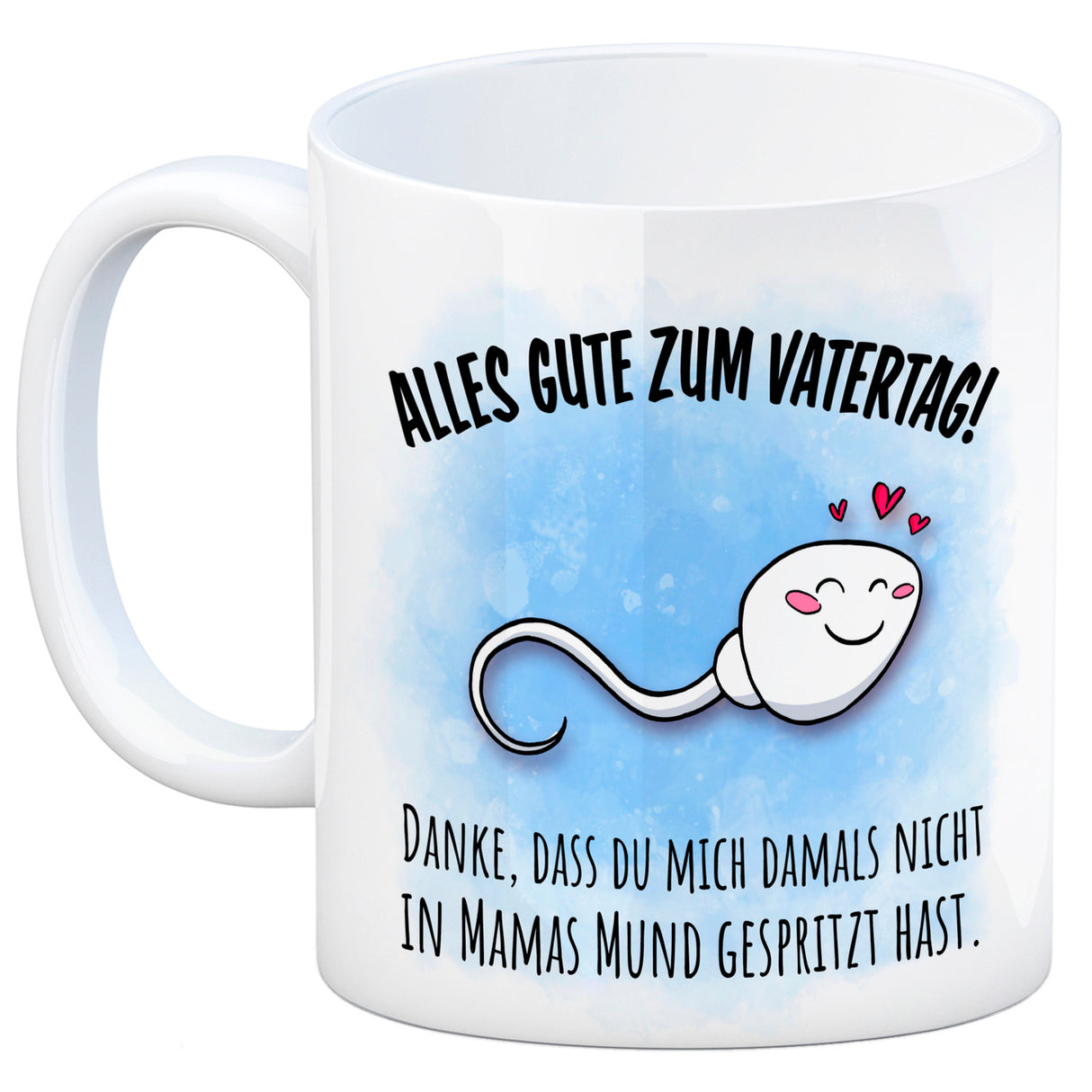 Danke Papa, dass du nicht Kaffeebecher zum Vatertag mit Rücken Spruch
