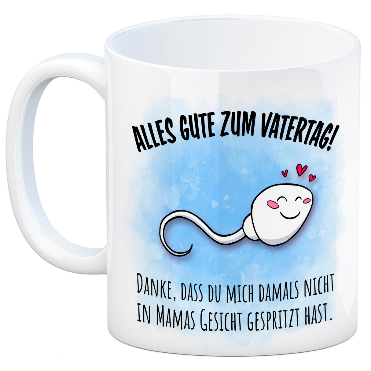Danke Papa, dass du nicht Kaffeebecher zum Vatertag mit Rücken Spruch