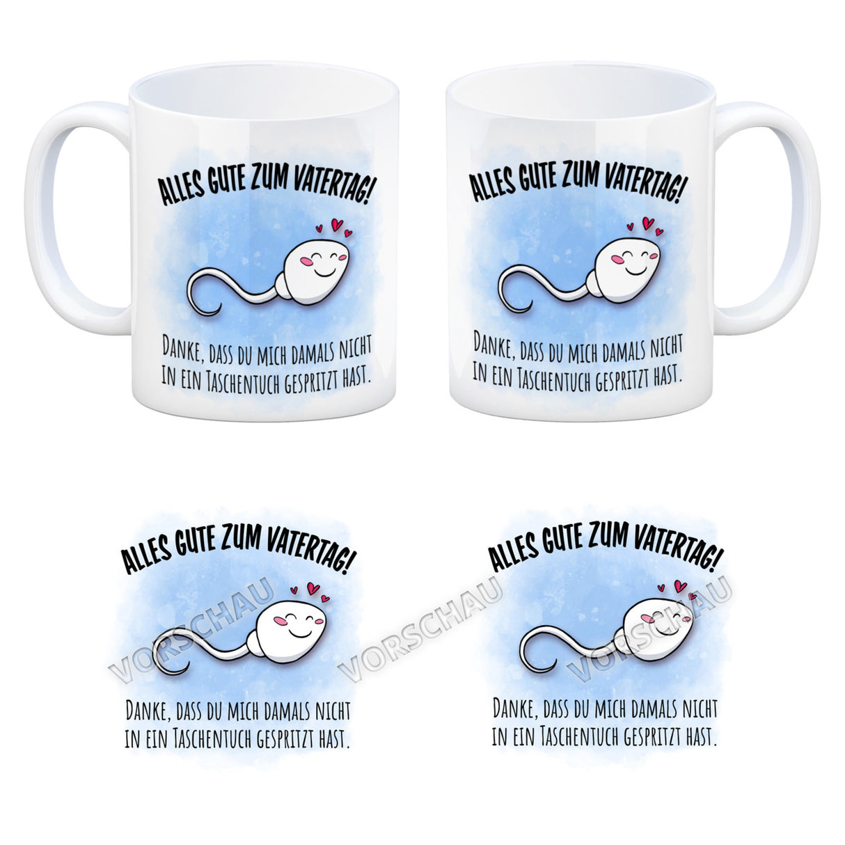 Danke Papa, dass du nicht Kaffeebecher zum Vatertag mit Rücken Spruch