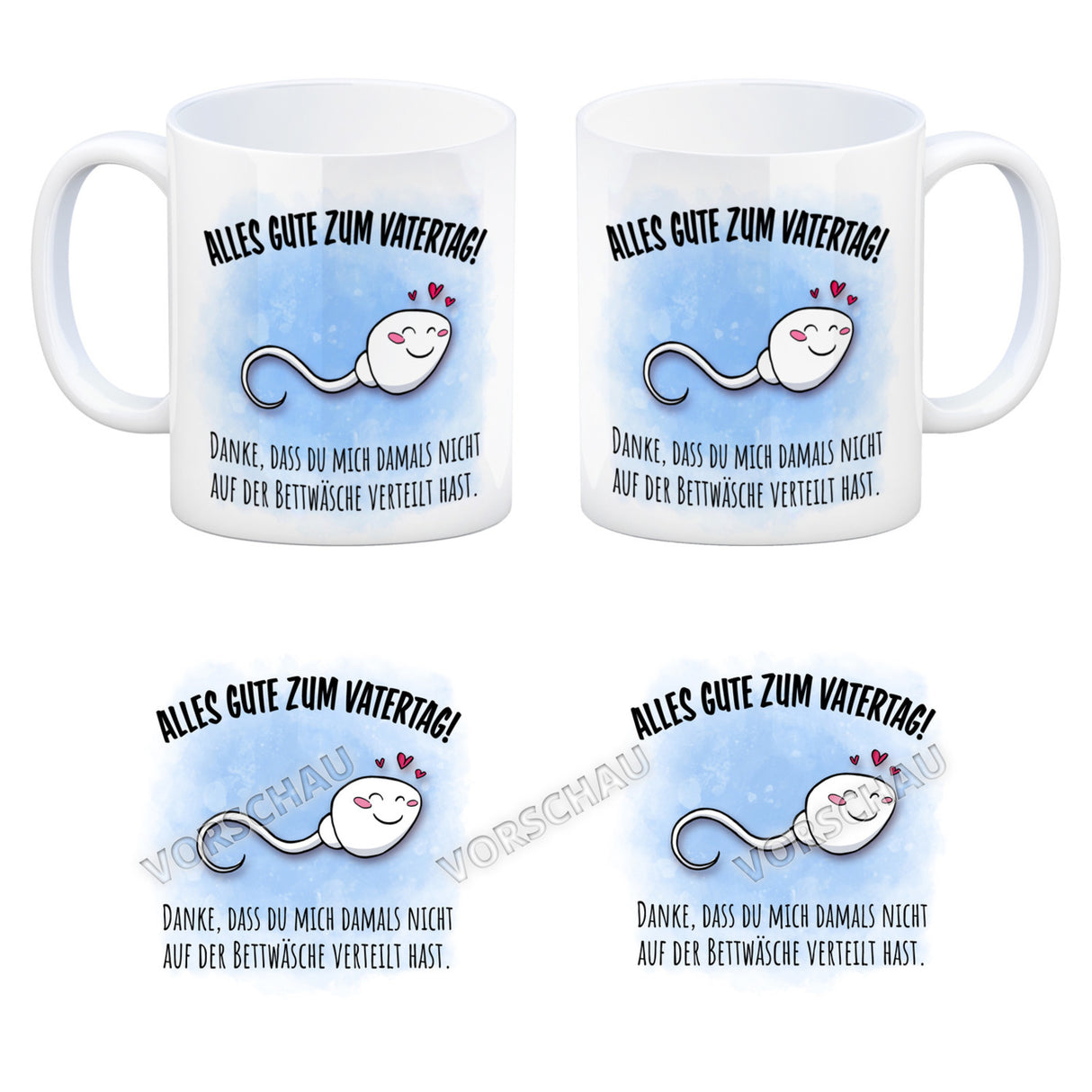 Danke Papa, dass du nicht Kaffeebecher zum Vatertag mit Rücken Spruch