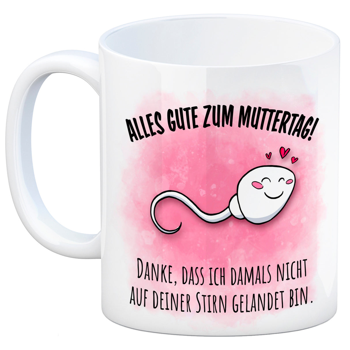 Danke Mama, dass du nicht Kaffeebecher zum Muttertag mit Rücken Spruch