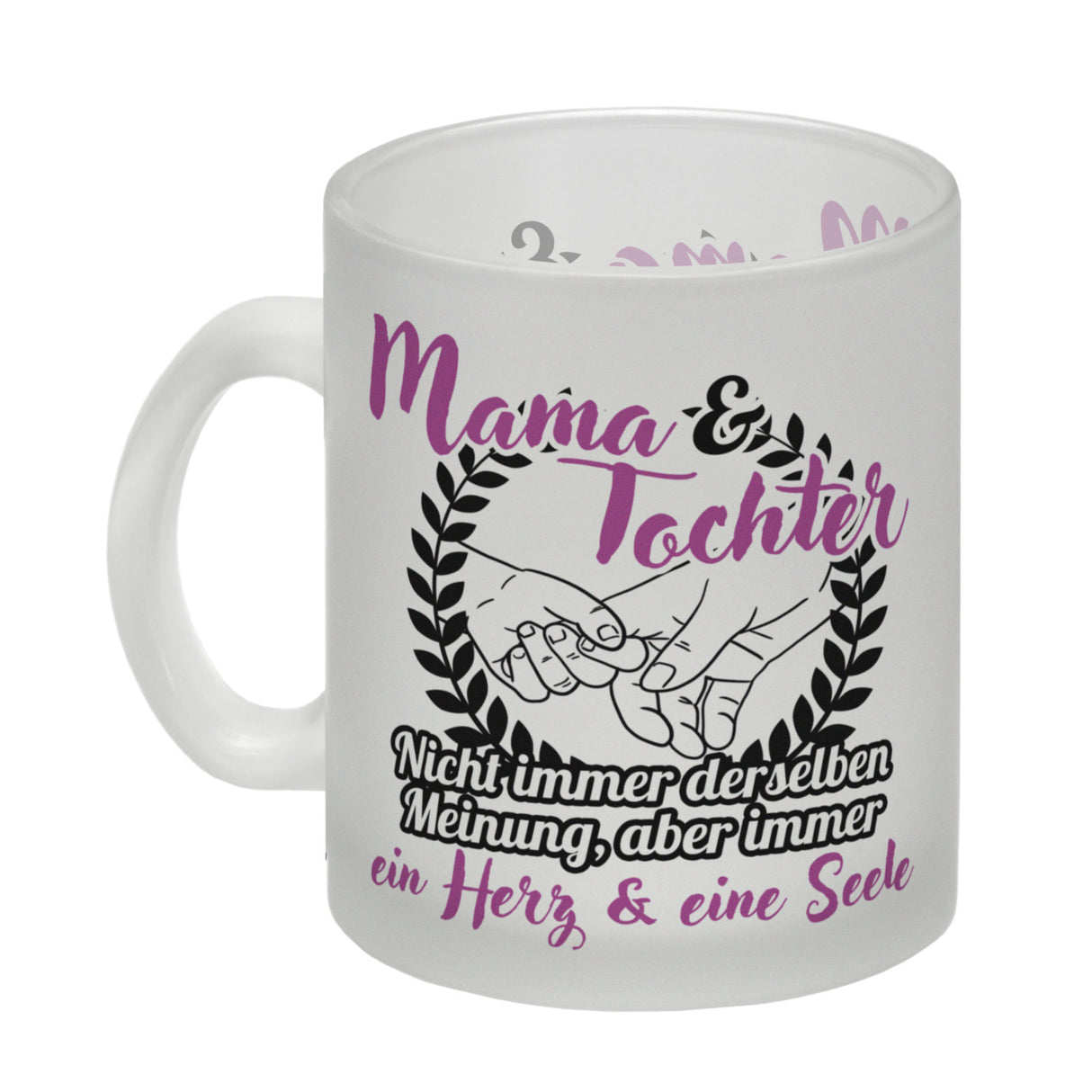 Mama und Tochter - ein Herz & eine Seele Kaffeebecher