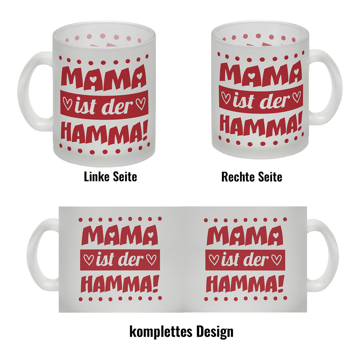 Mama ist der Hamma Kaffeebecher zum Muttertag