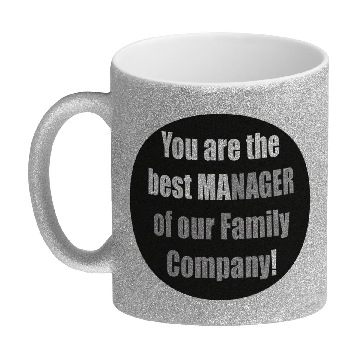 Manager of our Family Kaffeebecher mit Spruch für Mama zum Muttertag