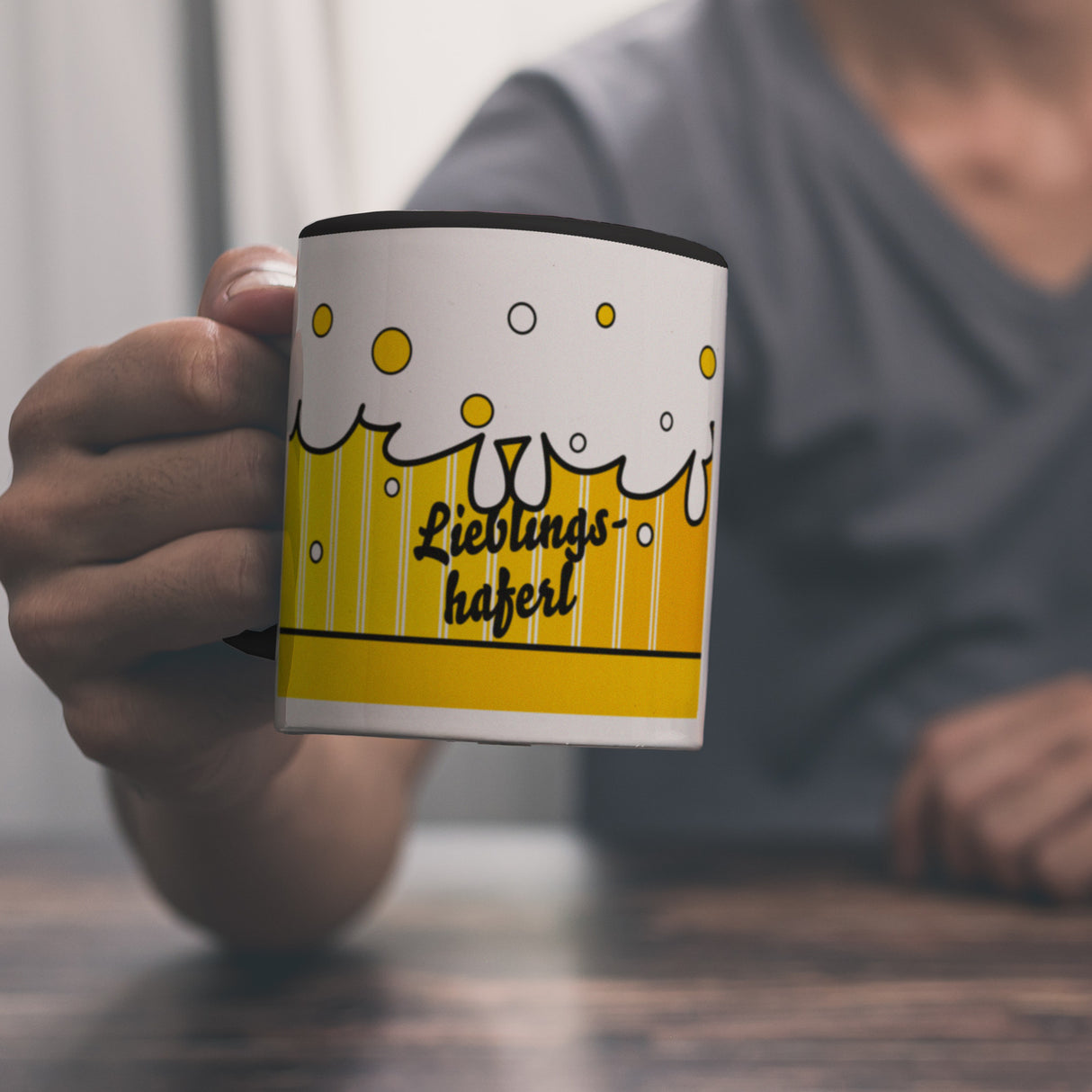 Lieblingshaferl Bier Kaffeebecher bayrisch