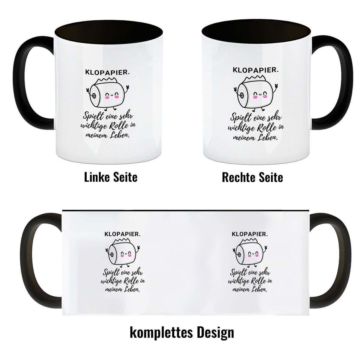 Klopapier Kaffeebecher Eine sehr wichtige Rolle in meinem Leben