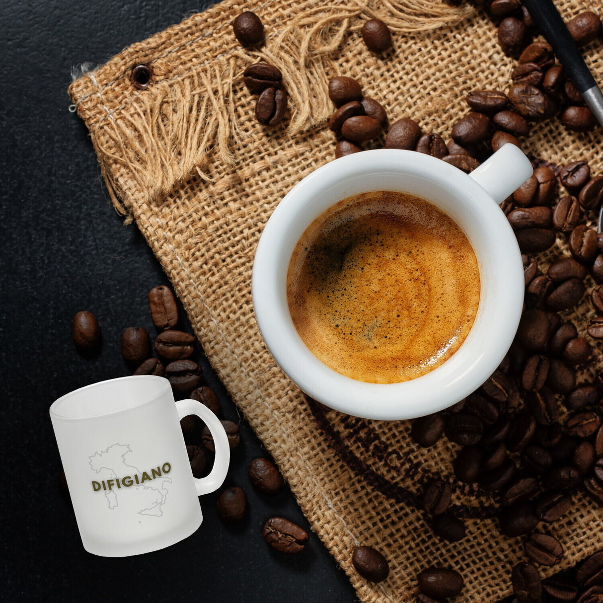 Difigiano Di-Fig-I-A-No Dialekt Kaffeebecher