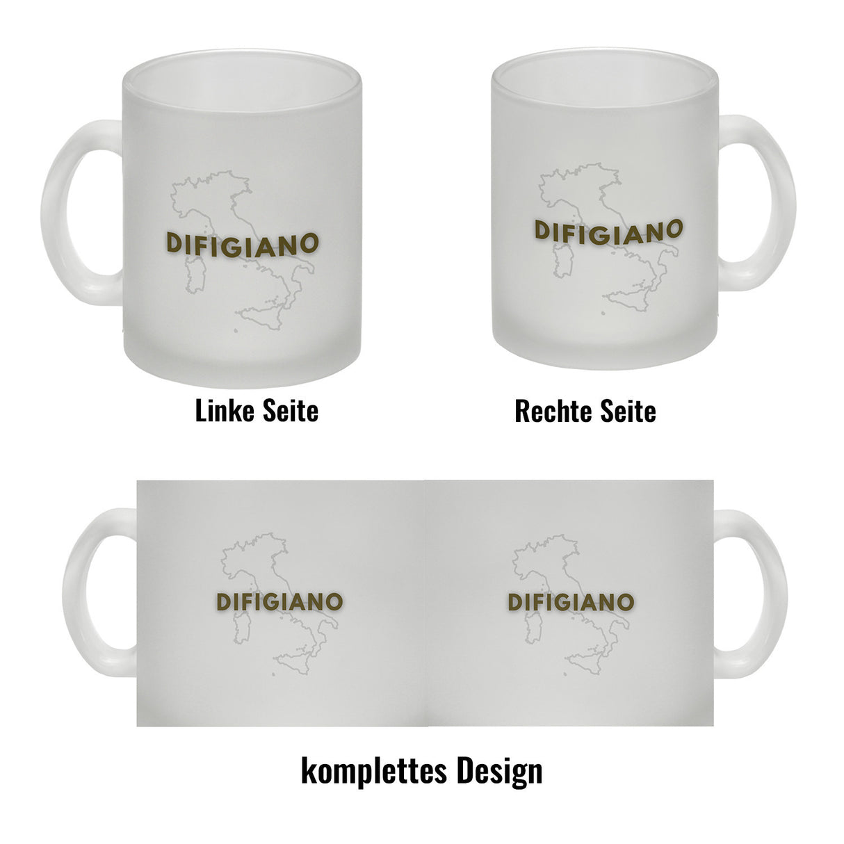 Difigiano Di-Fig-I-A-No Dialekt Kaffeebecher