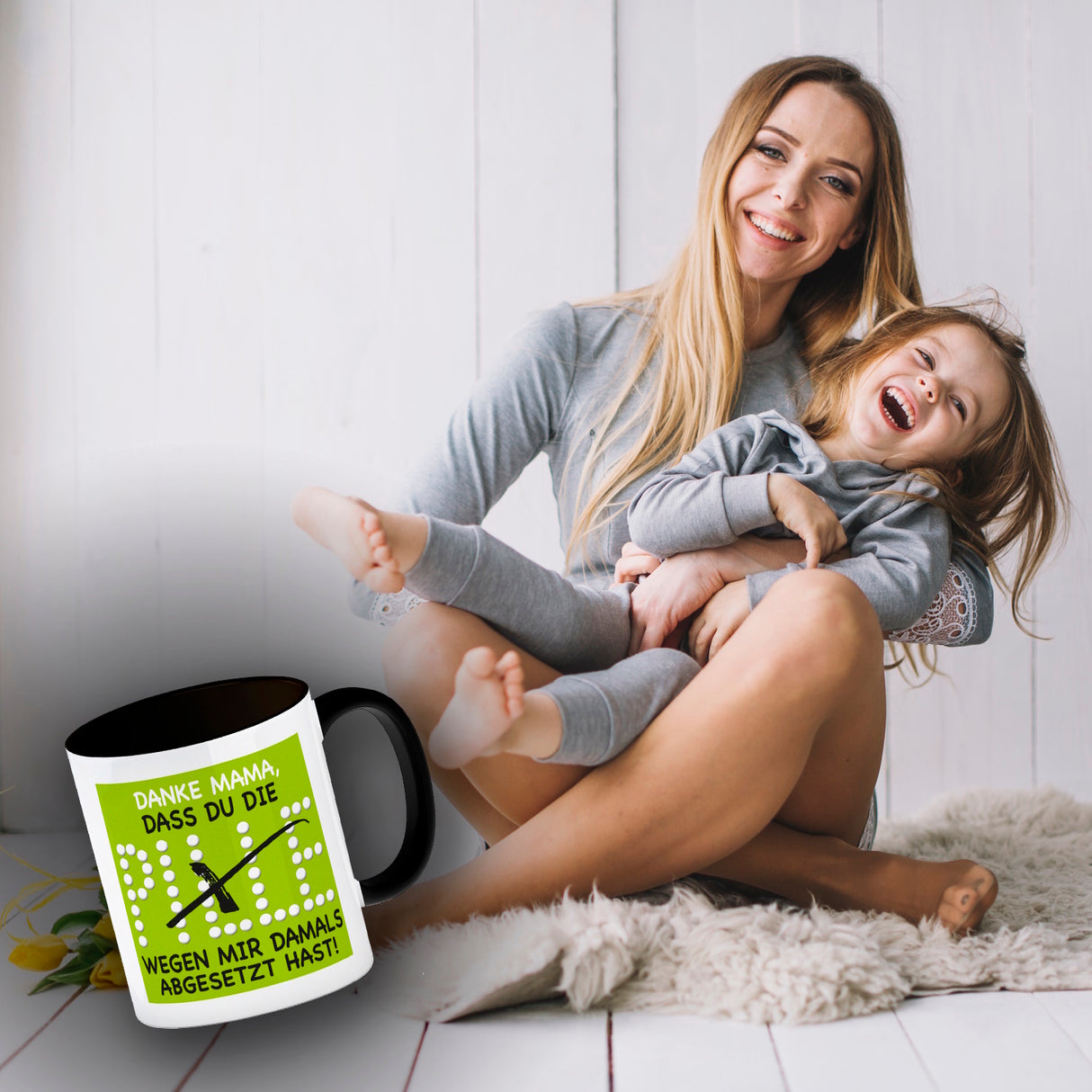 Danke Mama dass du die Pille abgesetzt hast! Kaffeebecher