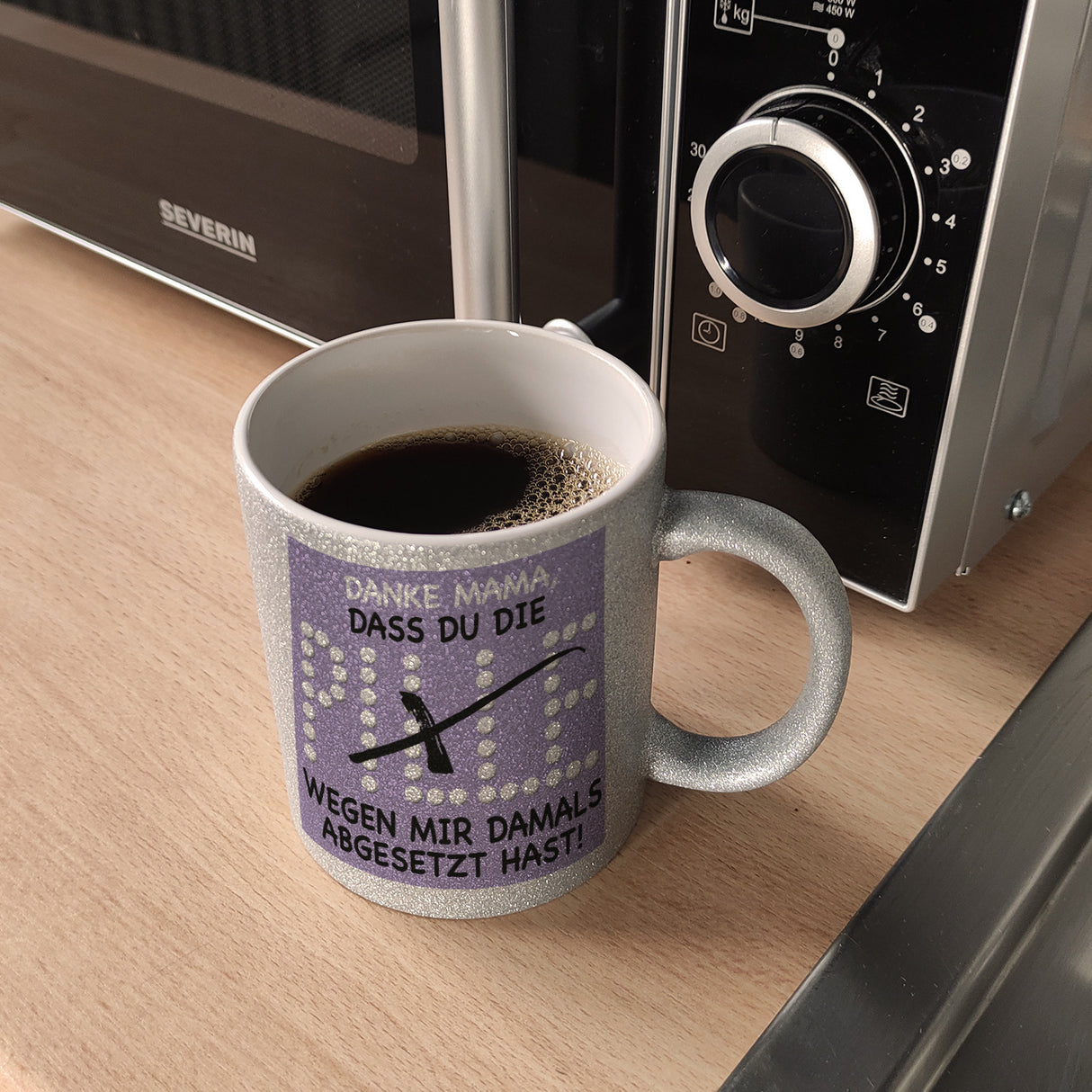 Danke Mama dass du die Pille abgesetzt hast! Kaffeebecher