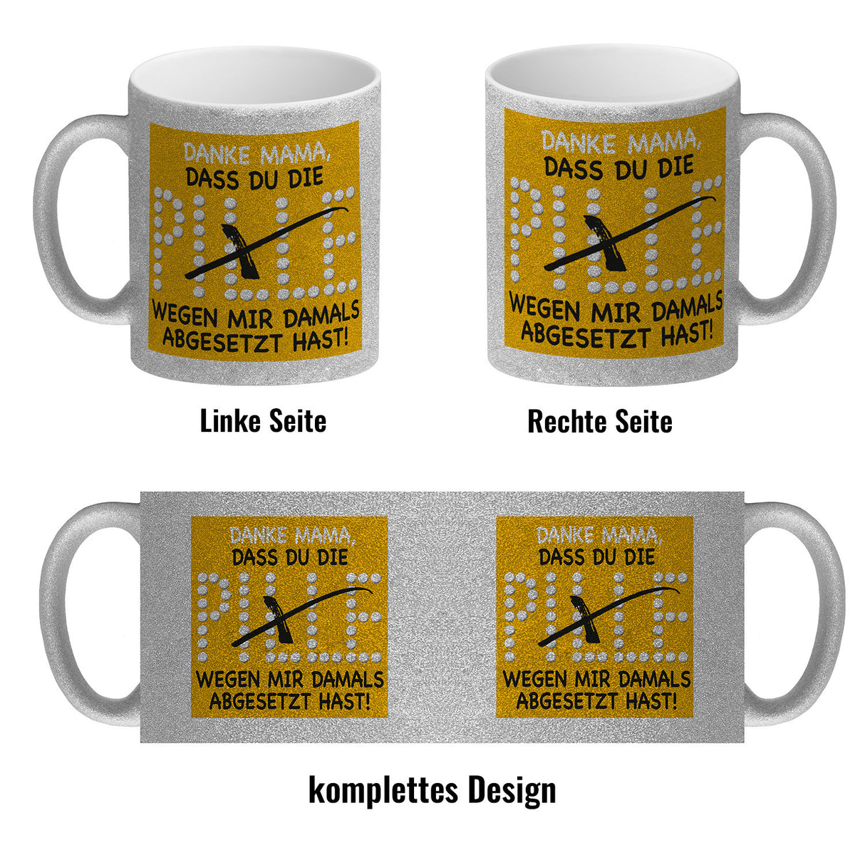 Danke Mama dass du die Pille abgesetzt hast! Kaffeebecher
