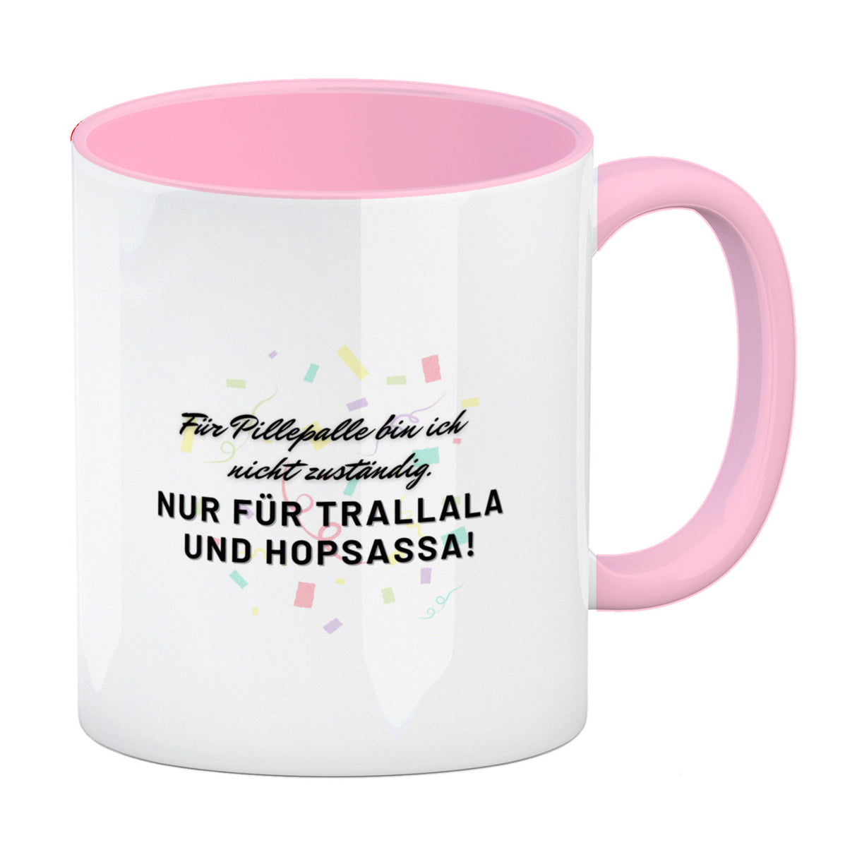 Pillepalle Kaffeebecher mit Ballons und Spruch