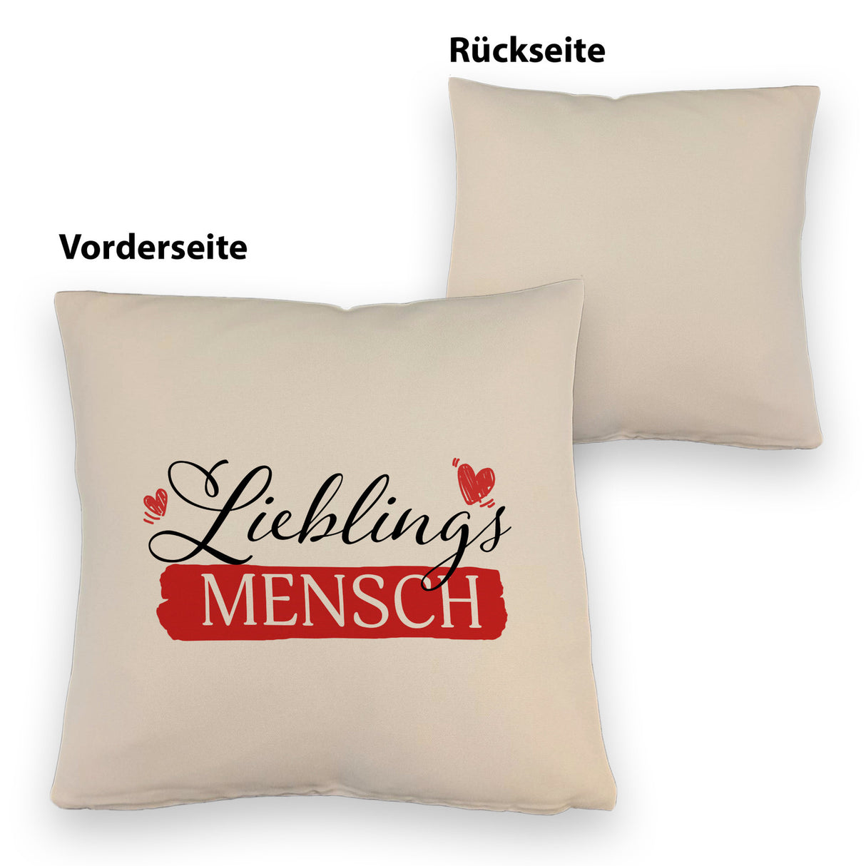 Lieblingsmensch Kissen - Für besondere Menschen in deinem Leben