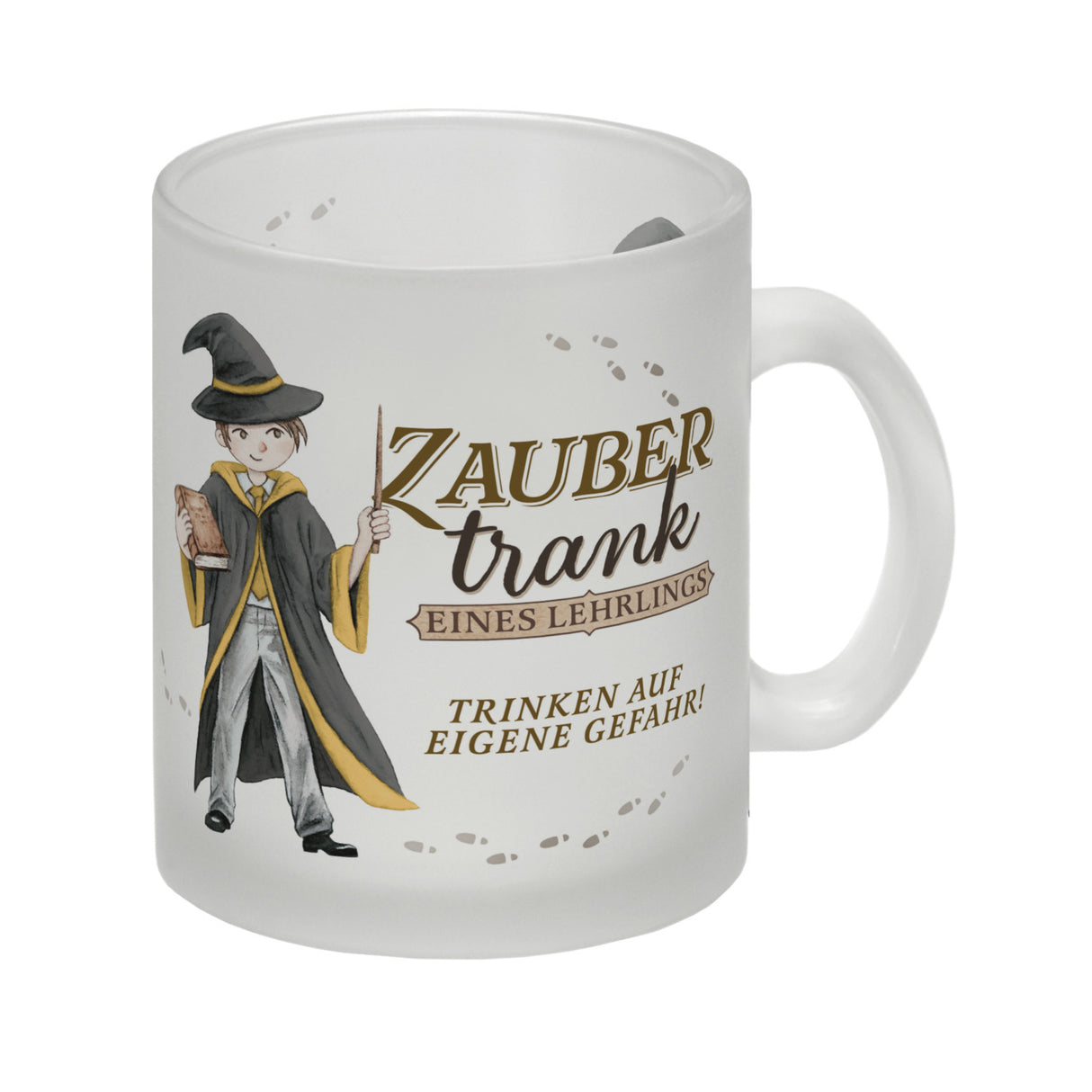 Zaubertrank Kaffeebecher mit Zauberschüler