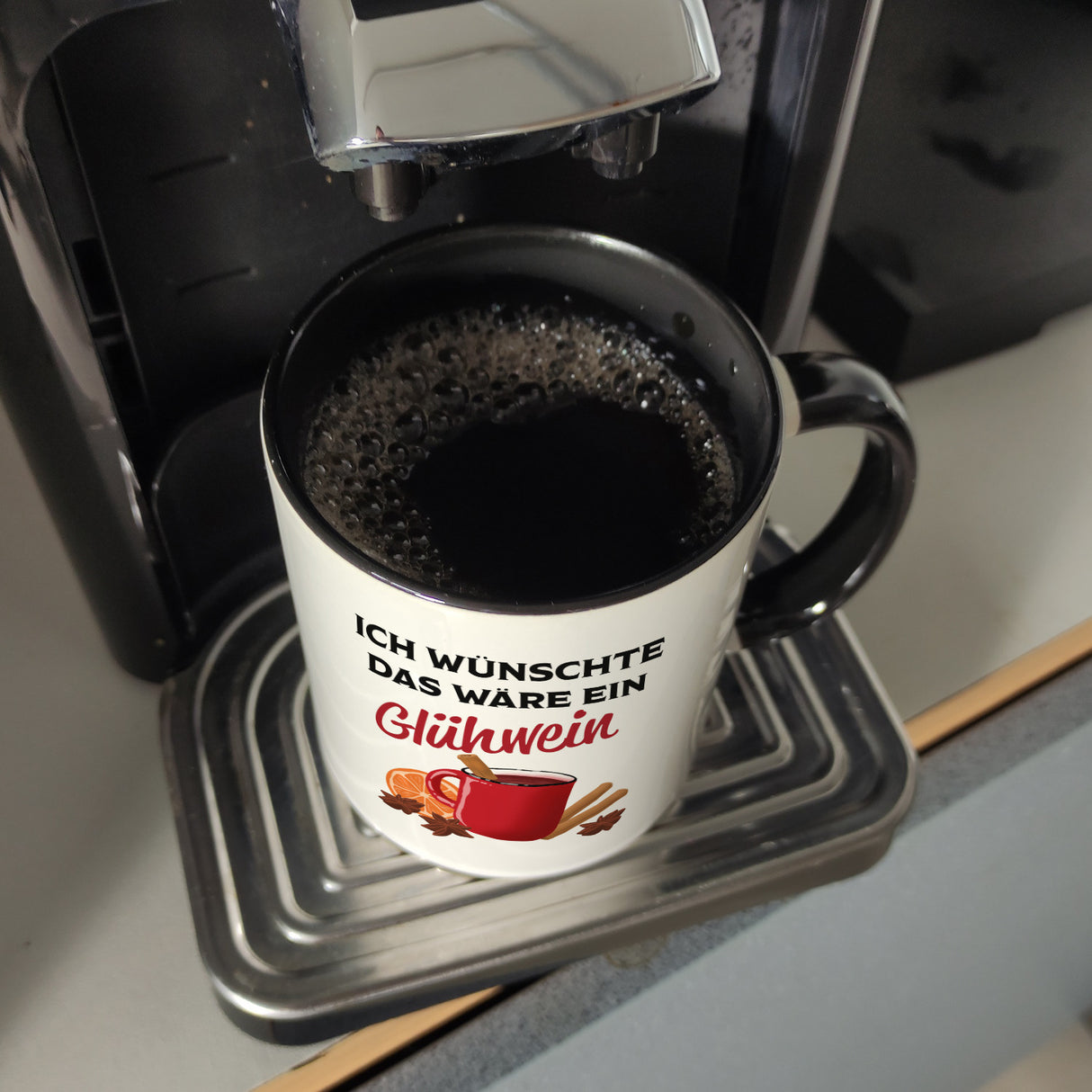 Ich wünschte das wäre ein Glühwein Kaffeebecher