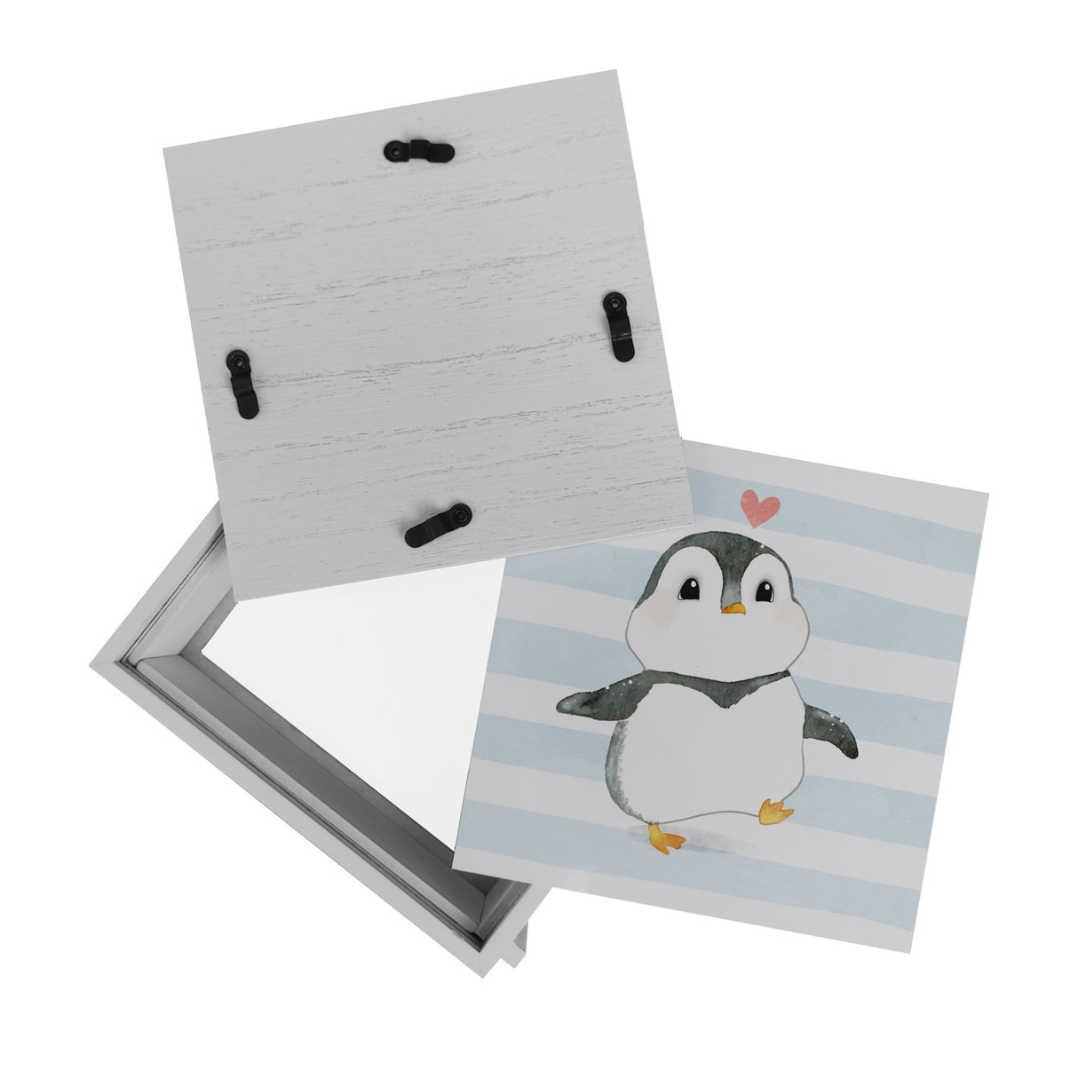 Pinguin im Aquarell-Stil Spardose
