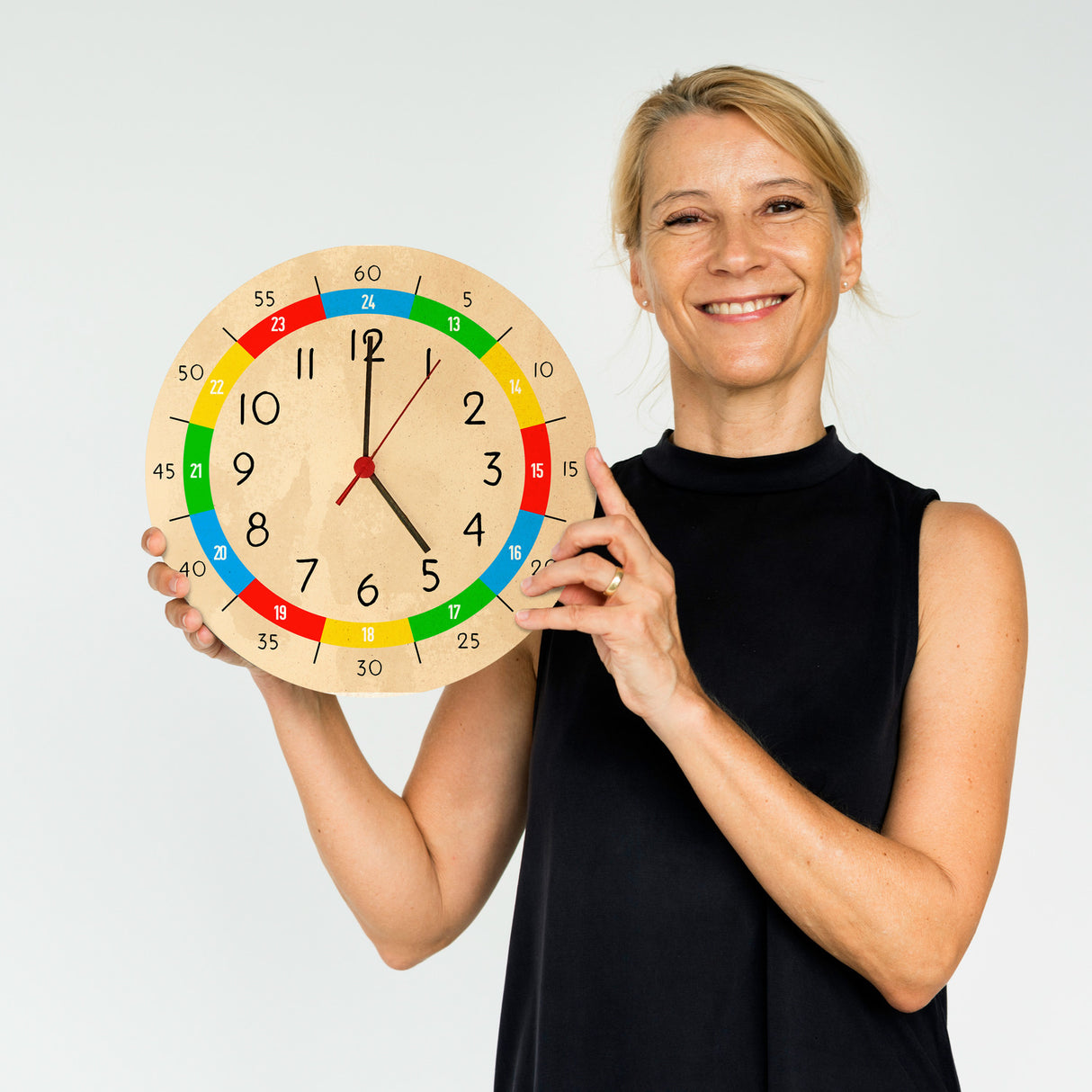 Lernuhr für Kinder Wanduhr