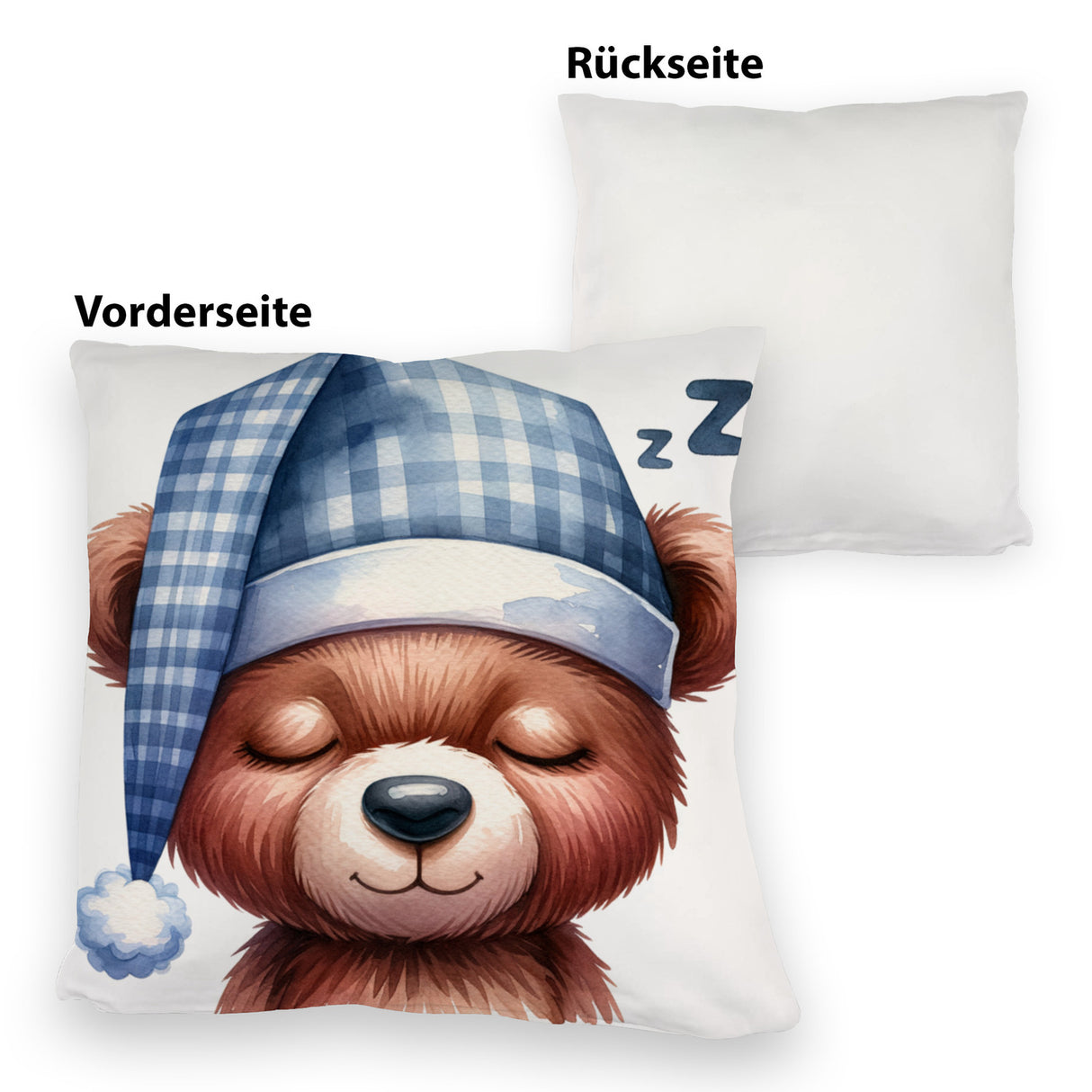 Braunbär Kissen