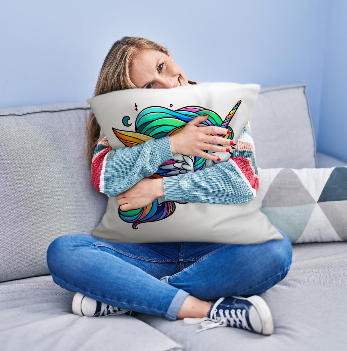 Einhorn Kissen