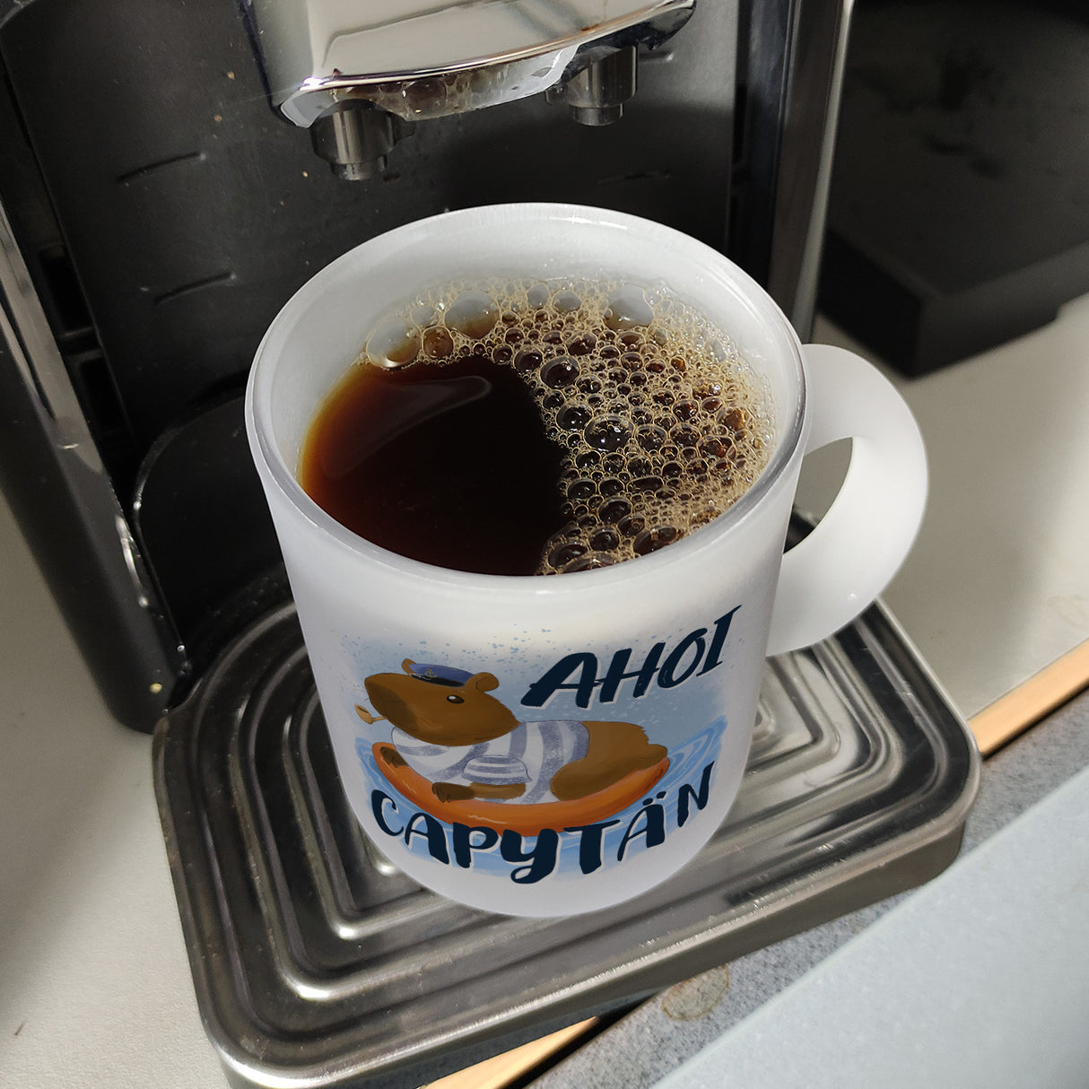 Ahoi Capytän Capybara Kaffeebecher